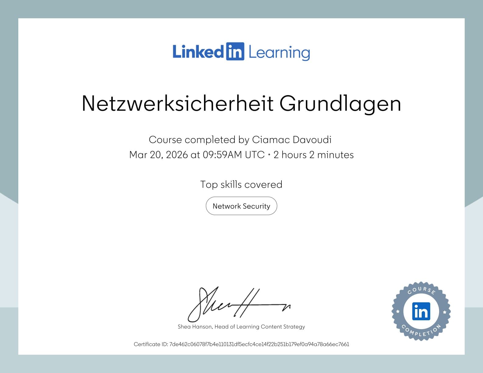 Certificate 50